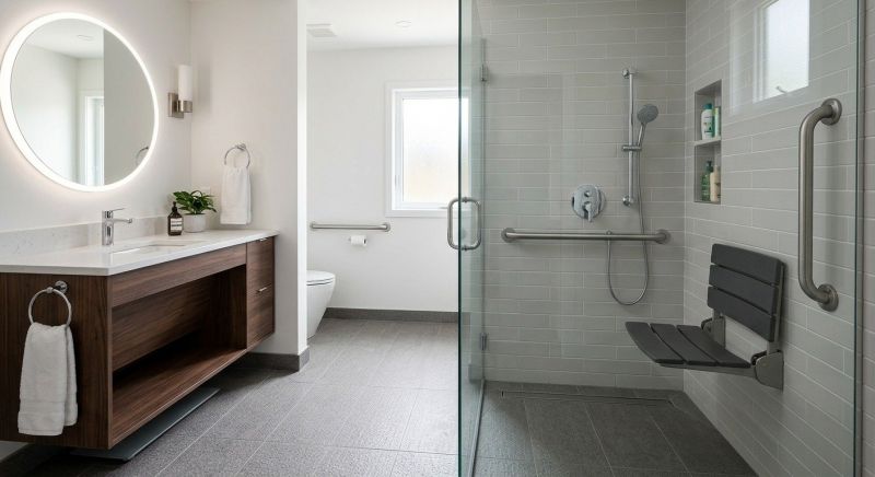 Bathroom Modification in West Chester, PA
