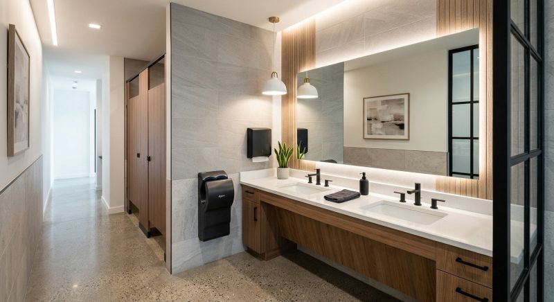 Office Bathroom Renovation in Littleton, CO