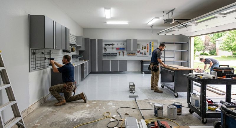 Attached Garage Remodeling in Alpharetta, GA