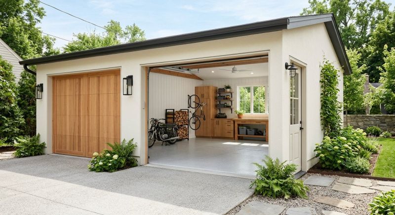 Attached Garage Renovation in Conroe, TX