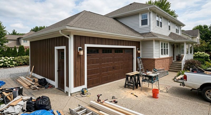 Attached Garage Renovation in Conroe, TX