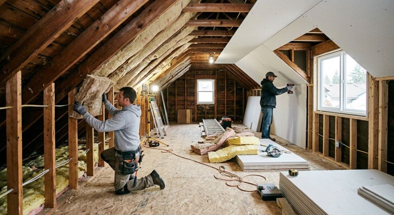 Attic Apartment Construction in Conroe, TX