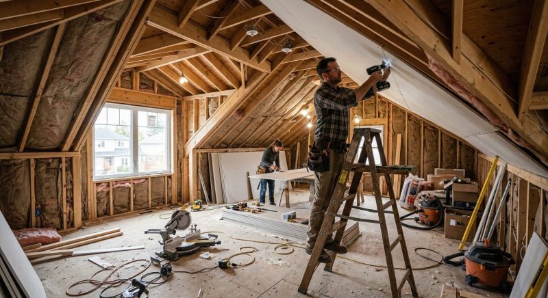Attic Finishing in Conroe, TX
