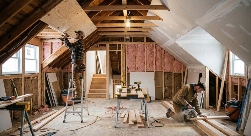 Attic Remodeling Service in Alpharetta, GA