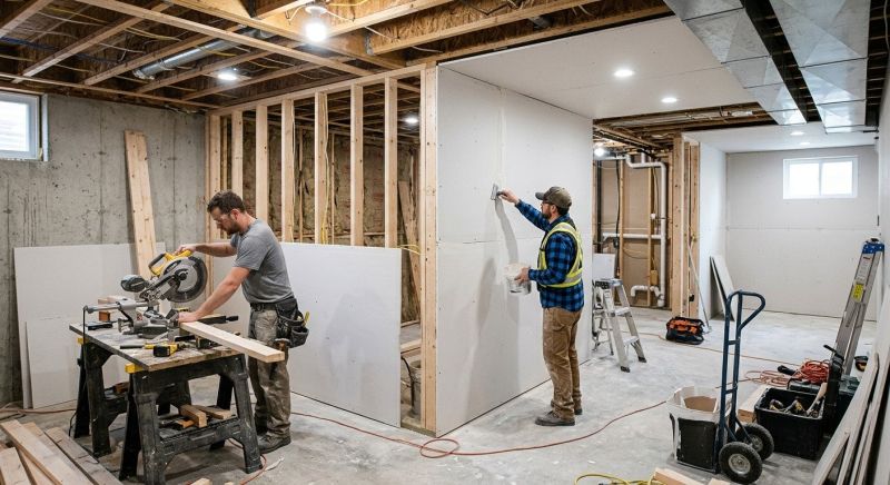 Basement Conversion in Alpharetta, GA