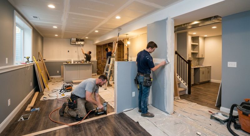 Basement Finishing Service in Alpharetta, GA