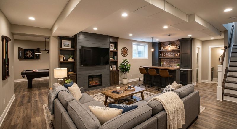 Basement Remodeling in Alpharetta, GA