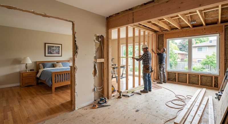 Bedroom Enlargement in Conroe, TX
