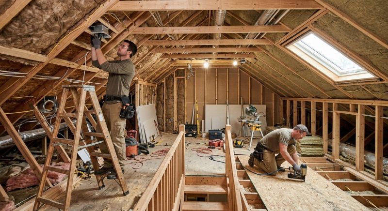 Garage Attic Remodeling in Conroe, TX