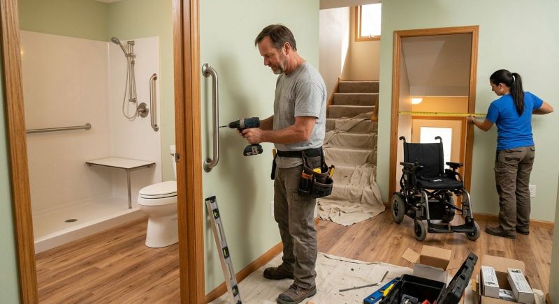 Handicap Bathroom Remodeling in Alpharetta, GA