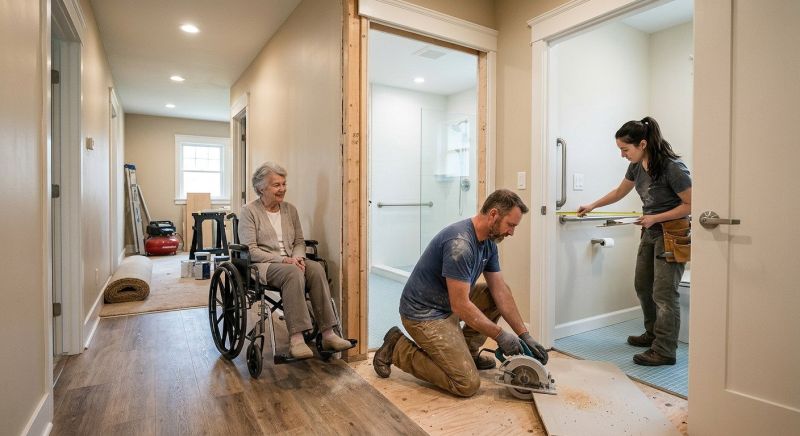 Handicap Home Modification in Alpharetta, GA