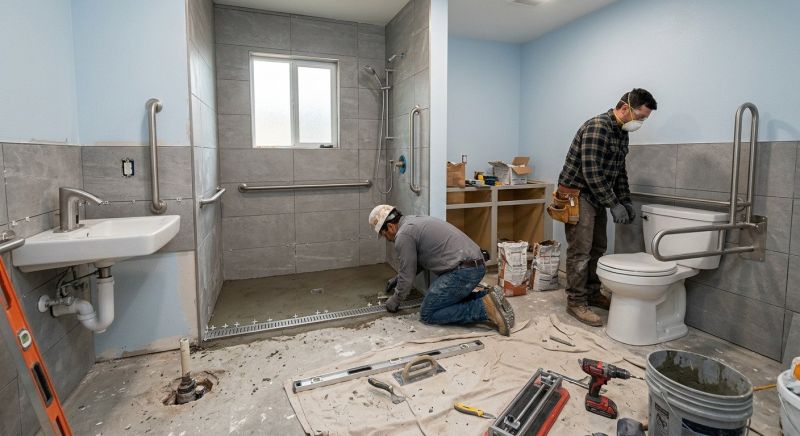 Handicap Renovation in Alpharetta, GA