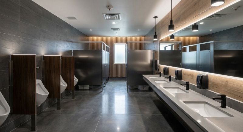 Industrial Bathroom Renovation in Arvada, CO
