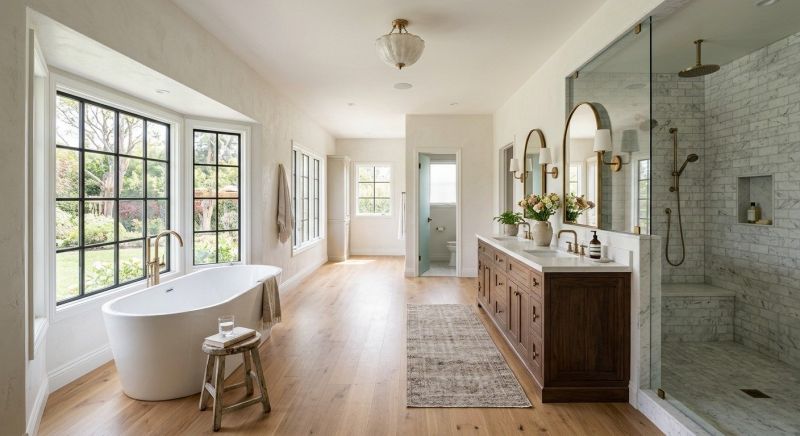 Luxury Bathroom Installation in Portland, ME