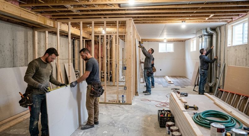 Man Cave Construction in Alpharetta, GA
