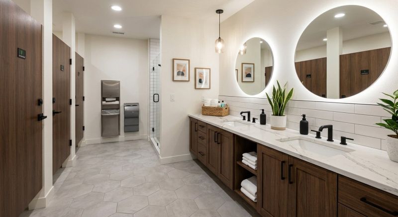 Office Bathroom Renovation in Denver County, CO
