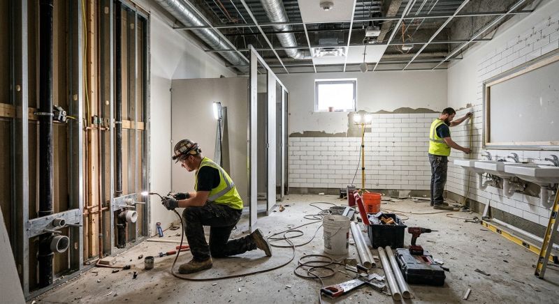 Office Bathroom Renovation in Summerville, SC