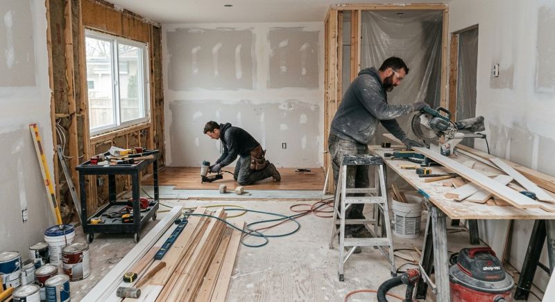 Rec Room Renovation in Denver County, CO